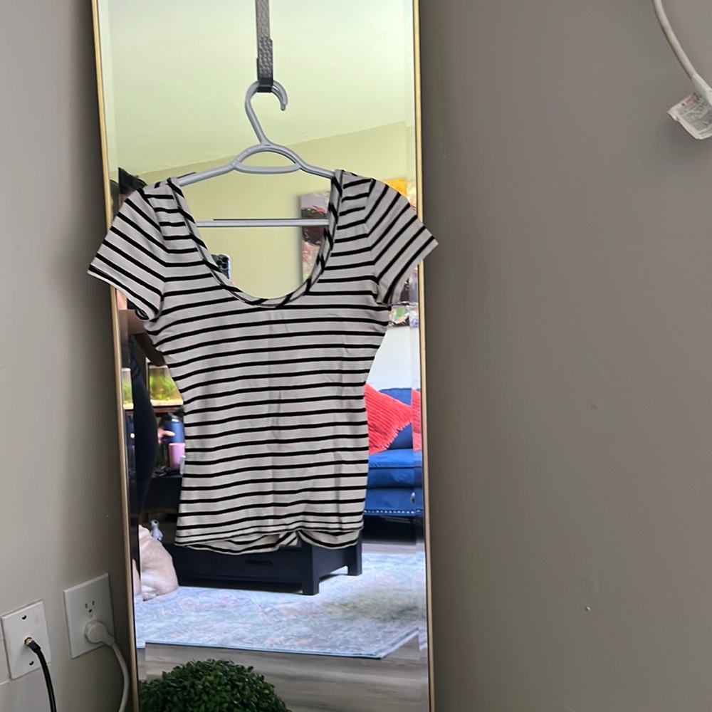 Victoria Secret Stripped Shirt